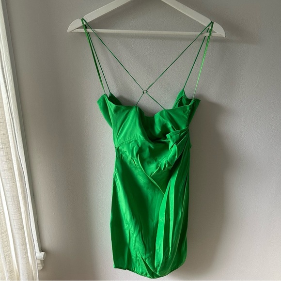 GAUGE81 Shiori Short Dress Green - Picture 6 of 7